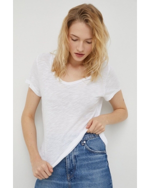 American Vintage t-shirt damski kolor biały