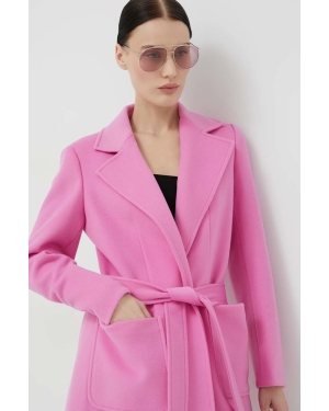 Burberry okulary przeciwsłoneczne damskie kolor różowy