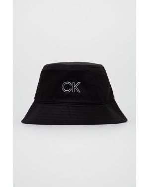 Calvin Klein czapka kolor czarny