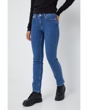 Calvin Klein jeansy damskie medium waist