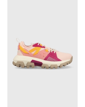 Caterpillar sneakersy zamszowe Raider Sport kolor różowy
