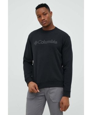 Columbia bluza męska kolor czarny z nadrukiem