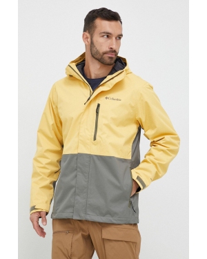Columbia kurtka outdoorowa Hikebound kolor żółty