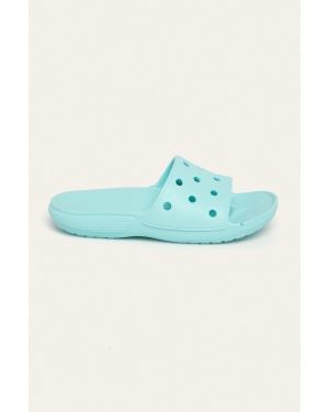 Crocs klapki Classic Crocs Slide damskie kolor niebieski 206121