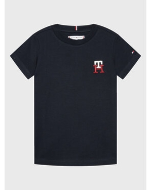 Tommy Hilfiger T-Shirt Monogram KS0KS00293 D Granatowy Regular Fit