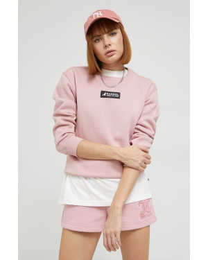 Kangol bluza damska kolor różowy z aplikacją