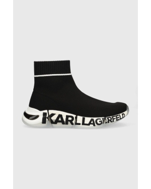Karl Lagerfeld sneakersy QUADRA kolor czarny