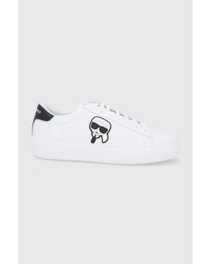 Karl Lagerfeld buty skórzane KUPSOLE III KL51030.011 kolor biały