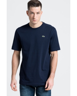 Lacoste T-shirt TH7618 kolor granatowy gładki TH7618-001