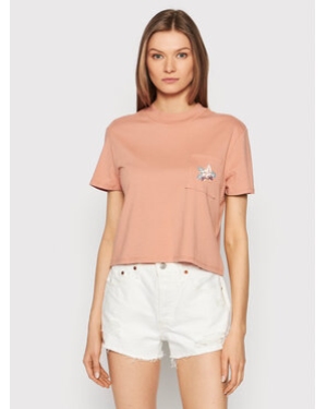 Volcom T-Shirt Pocket Dial B3512201 Różowy Relaxed Fit