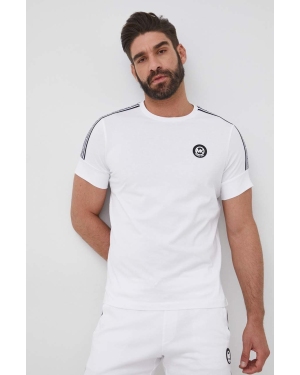 Michael Kors t-shirt bawełniany CS250Q91V2 kolor biały gładki