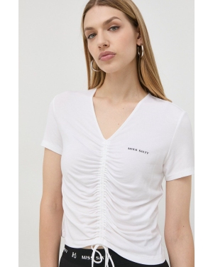 Miss Sixty t-shirt damski kolor biały