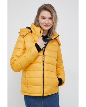 Pepe Jeans kurtka Alexa damska kolor żółty przejściowa