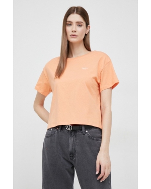 Pepe Jeans t-shirt bawełniany Wimani kolor pomarańczowy