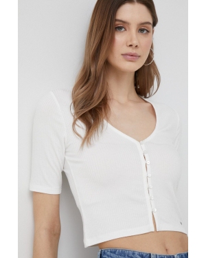 Pepe Jeans t-shirt Meadow damski kolor biały