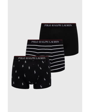 Polo Ralph Lauren Bokserki (3-pack) 714830299009 męskie kolor czarny