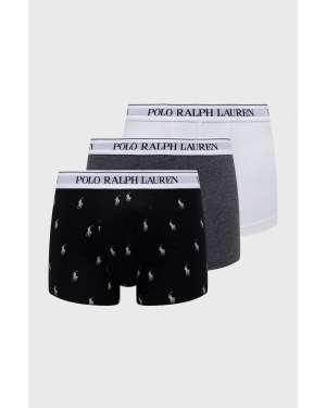 Polo Ralph Lauren bokserki 3-pack męskie kolor szary