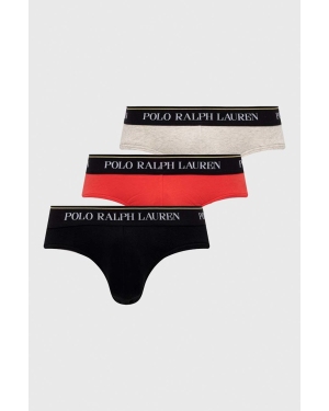Polo Ralph Lauren slipy 3-pack męskie kolor czarny
