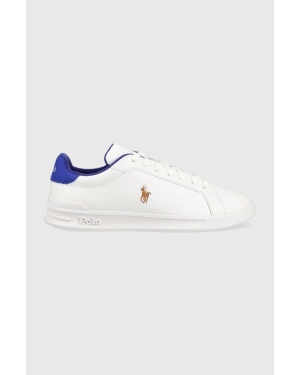 Polo Ralph Lauren sneakersy skórzane Hrt Ct II 809892944001 kolor biały