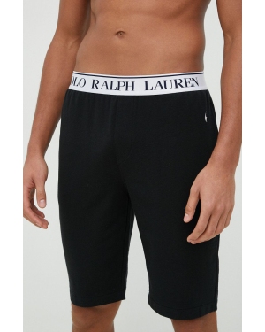 Polo Ralph Lauren szorty piżamowe męskie kolor czarny gładka