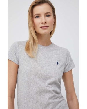 Polo Ralph Lauren t-shirt bawełniany kolor szary