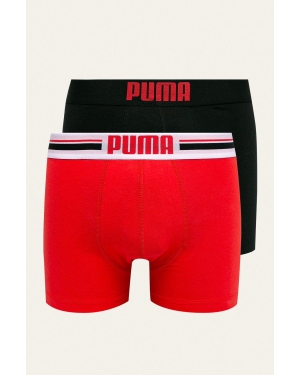 Puma bokserki 2-pack męskie kolor czerwony