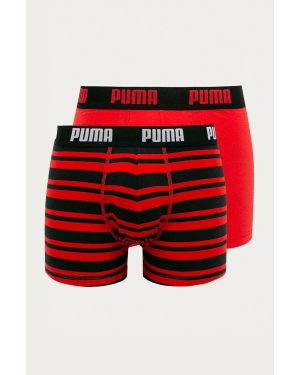 Puma bokserki (2-pack) 907838 kolor czerwony