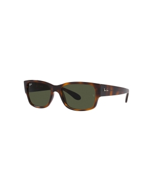 Ray-Ban okulary przeciwsłoneczne RB4388 kolor brązowy