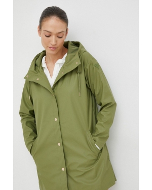 Roxy kurtka damska kolor zielony przejściowa