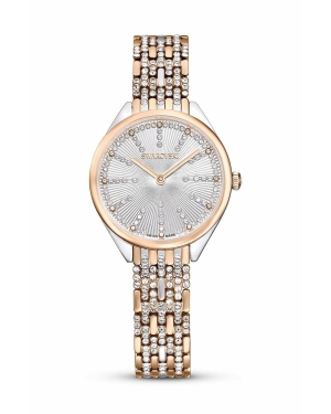 Swarovski zegarek ATTRACT damski kolor srebrny