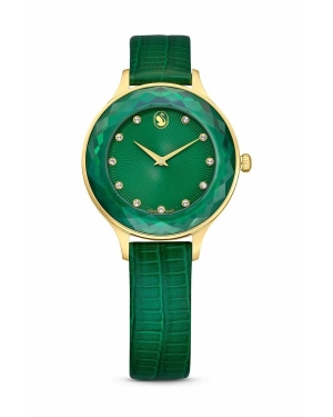 Swarovski zegarek OCTEA NOVA damski kolor zielony