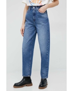 Tommy Hilfiger jeansy bawełniane damskie high waist