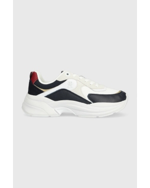 Tommy Hilfiger sneakersy ELEVATED CHUNKY RUNNER kolor granatowy