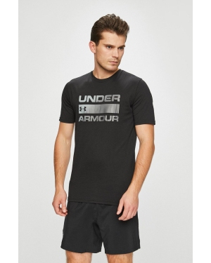 Under Armour t-shirt męski kolor czarny