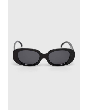 Vans okulary przeciwsłoneczne damskie kolor czarny VN0007A7BLK1-black