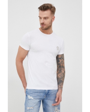 Versace t-shirt (2-pack) męski kolor biały z nadrukiem