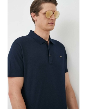 Armani Exchange okulary przeciwsłoneczne męskie kolor brązowy