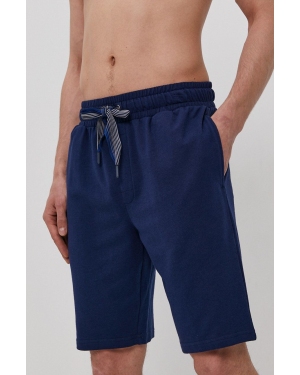 Calvin Klein Underwear Szorty piżamowe męskie kolor granatowy gładkie