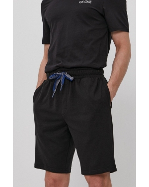 Calvin Klein Underwear Szorty piżamowe męskie kolor czarny gładkie