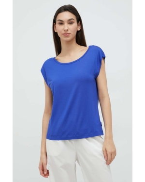 Calvin Klein Underwear t-shirt piżamowy kolor niebieski