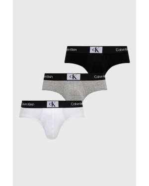 Calvin Klein Underwear slipy 3-pack męskie kolor szary