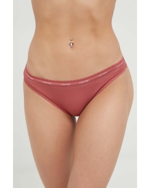 Calvin Klein Underwear figi kolor bordowy
