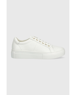 Vagabond Shoemakers sneakersy skórzane ZOE PLATFORM kolor biały 5327.501.01