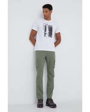 CMP spodnie outdoorowe męskie kolor zielony