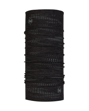 Buff komin Dryflx Solid kolor czarny wzorzysty