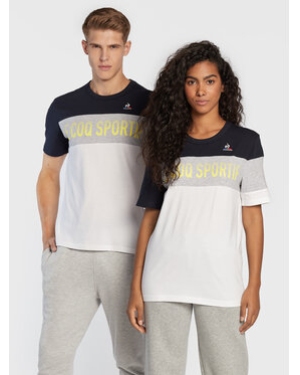 Le Coq Sportif T-Shirt Unisex Saison 2 2220295 Biały Regular Fit