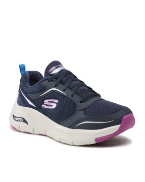 Skechers Sneakersy Gentle Stride 149413/NVPR Granatowy