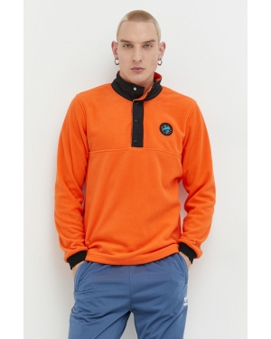 adidas Originals bluza męska kolor pomarańczowy z aplikacją
