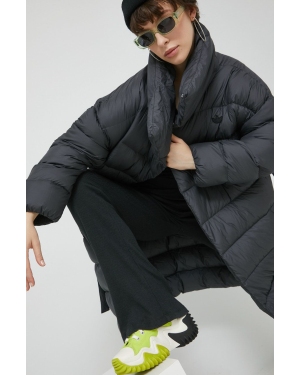 adidas Originals kurtka puchowa damska kolor czarny zimowa oversize