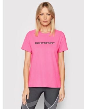 DKNY Sport T-Shirt DP1T8771 Różowy Regular Fit